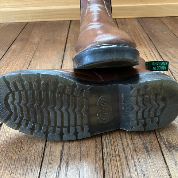 Solovair Classic Brown Chelsea Boots "Gaucho Crazy Horse Dealer" size UK 6 US 8 - Picture 9 of 11